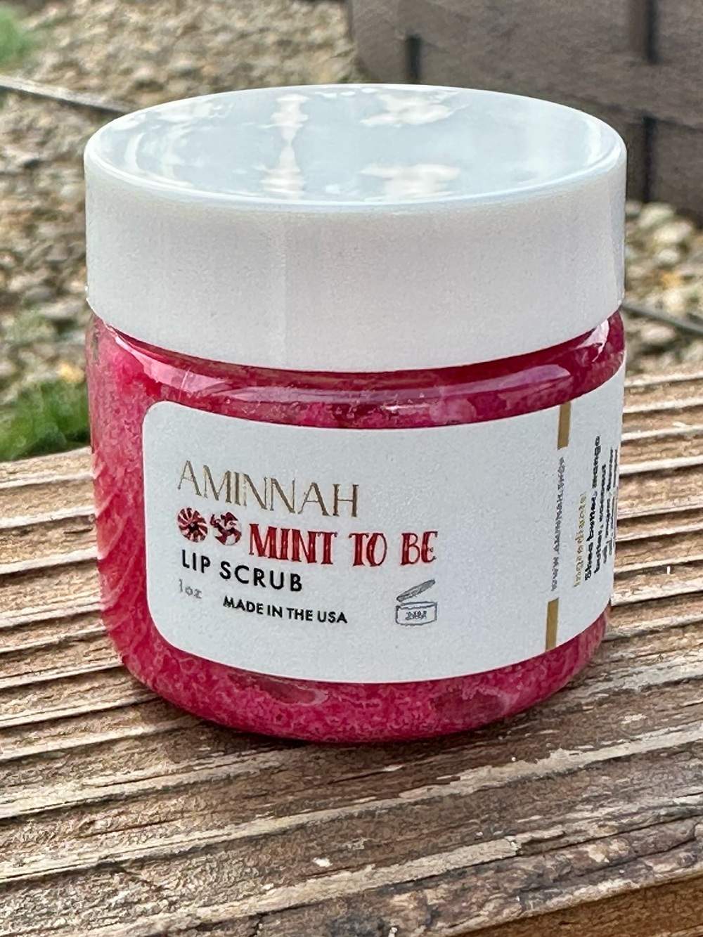 Aminnah "Mint to Be" Lip Scrub - Limited Edition
